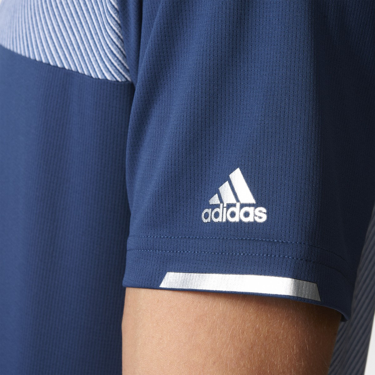 adidas Men's Climachill Heatherblock Golf Polo Shirt Polos