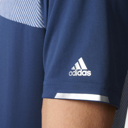 adidas Men's Climachill Heatherblock Golf Polo Shirt Polos