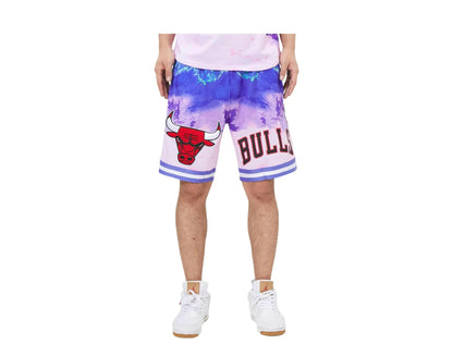 Pro Standard Chicago Bulls Pro Team Pink Dye Men Shorts Pink Dye