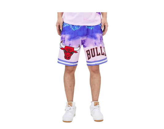 Pro Standard Chicago Bulls Pro Team Pink Dye Men Shorts Pink Dye