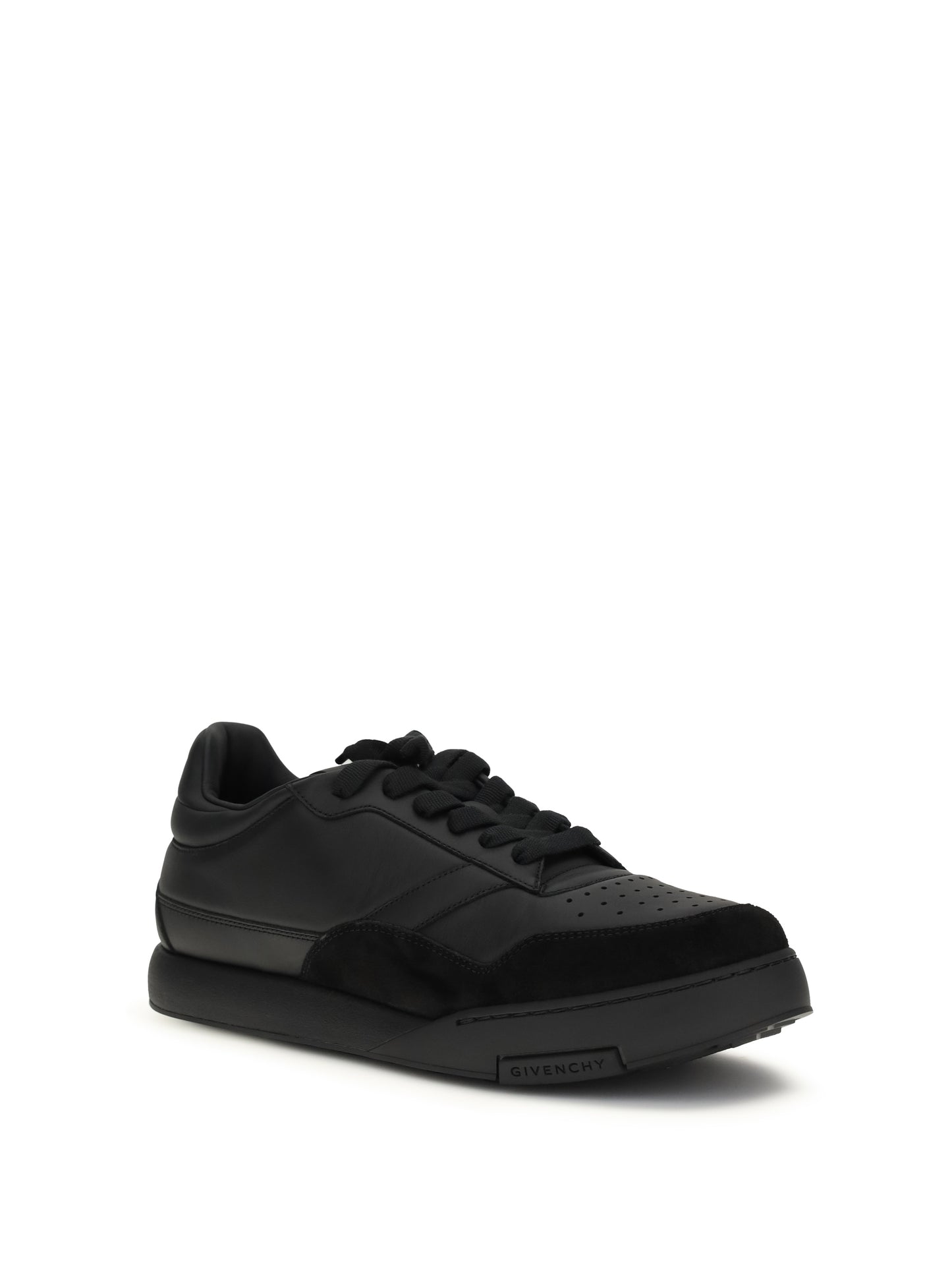 Leather Sneakers Yard Court Black