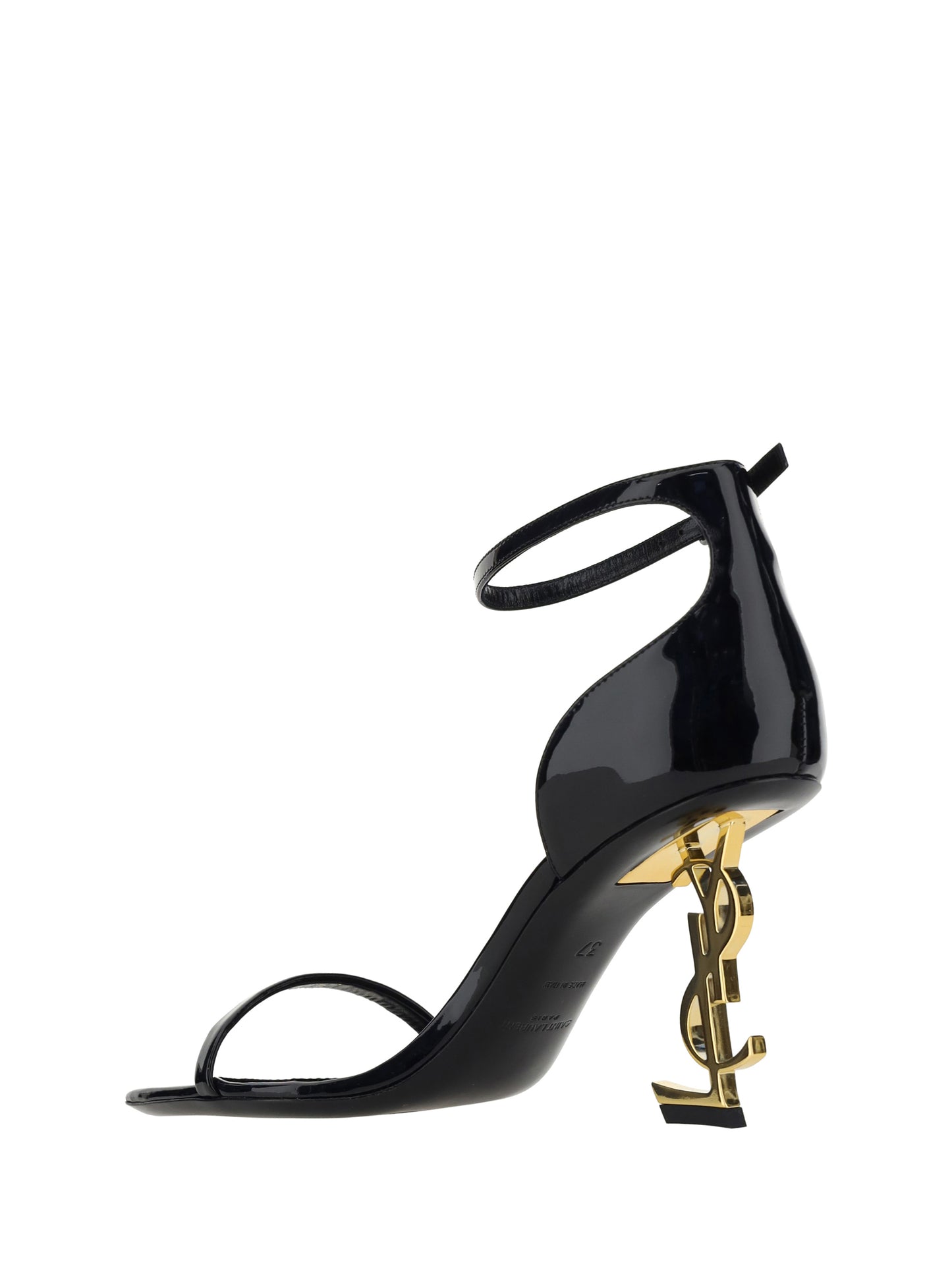 Sandals Opyum Black Calfskin