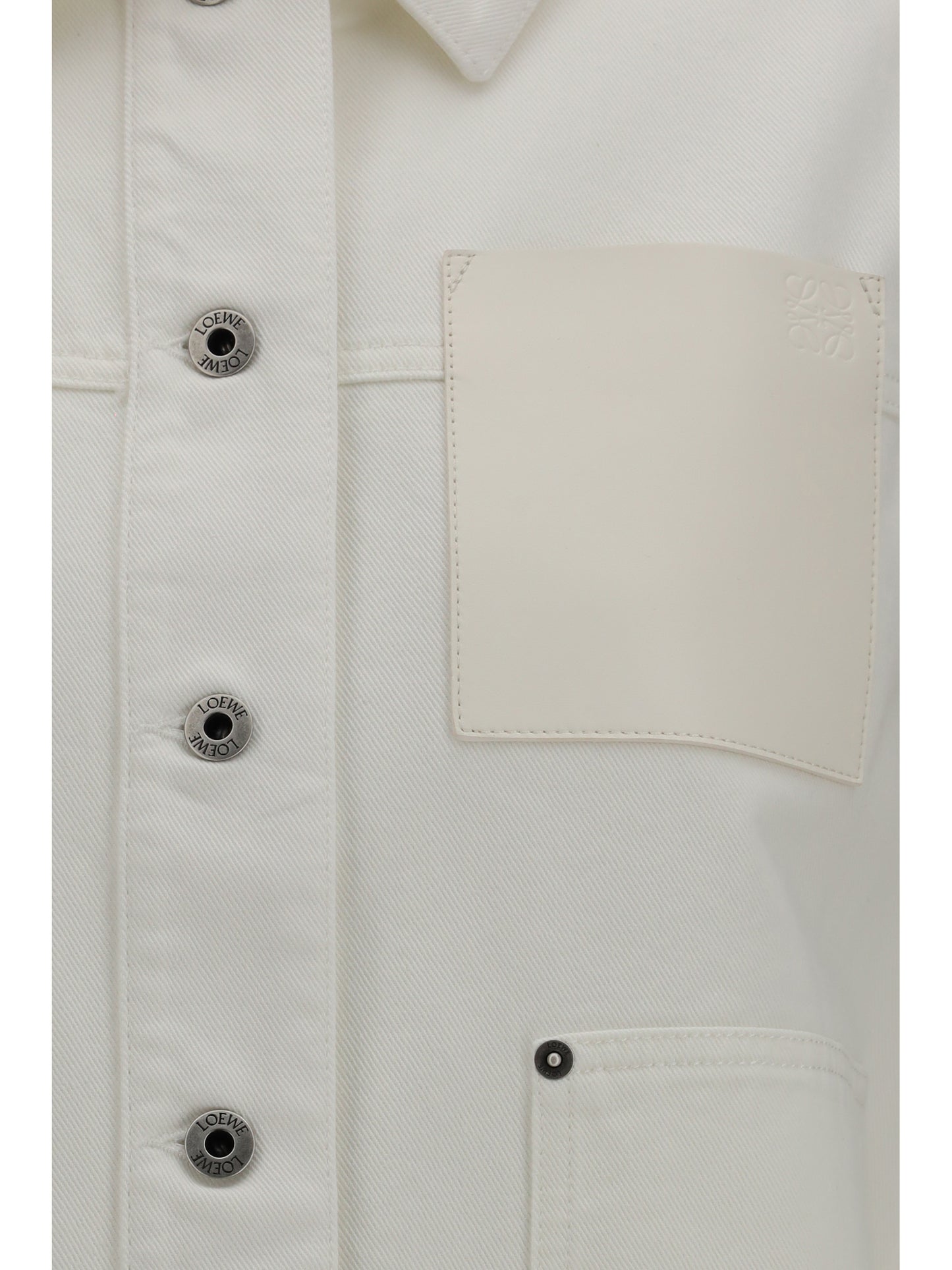 Workwear Denim Jacket White