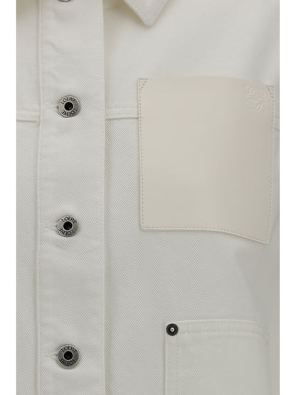 Workwear Denim Jacket White