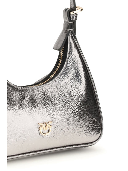 Shoulder Bag Baby Lambskin Anthracite/Gold