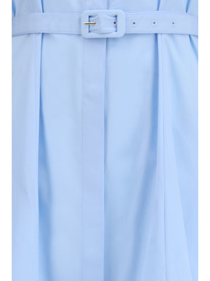 Maxi Shirtdress Carmina Light Blue