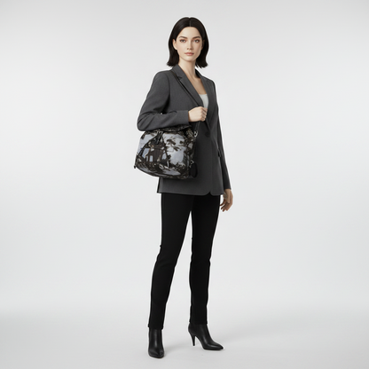 Prada Landscape Painting · Nylon Backpack