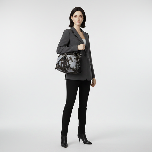 Prada Landscape Painting · Nylon Backpack