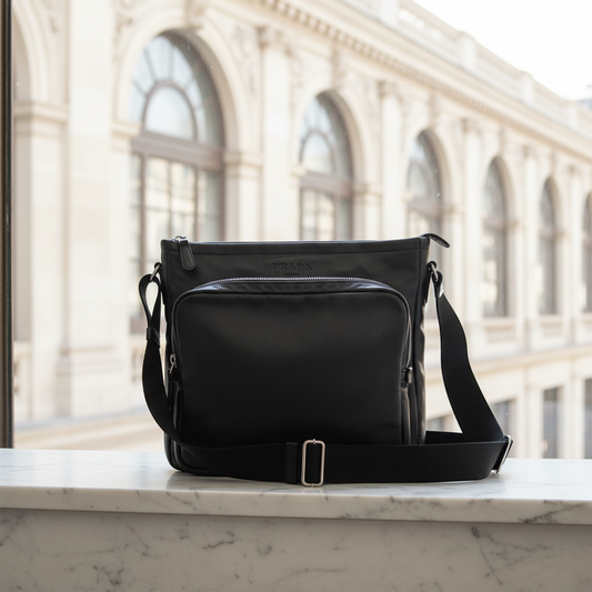 Prada Bandoliera · Leather Shoulder Bag