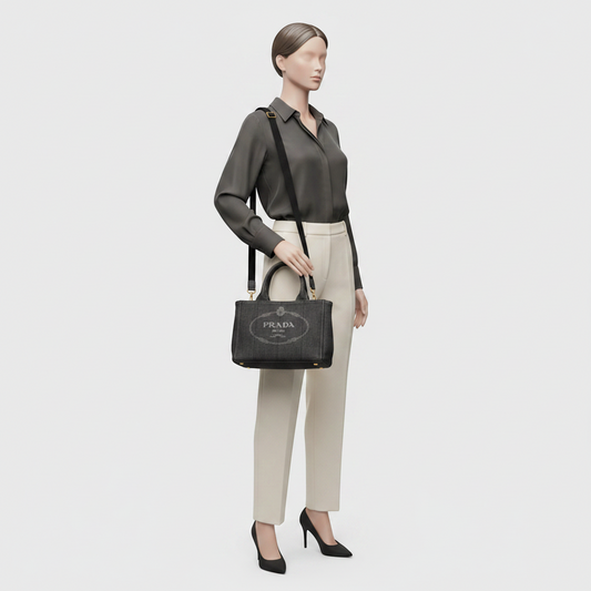 Prada Canapa · Canvas Tote