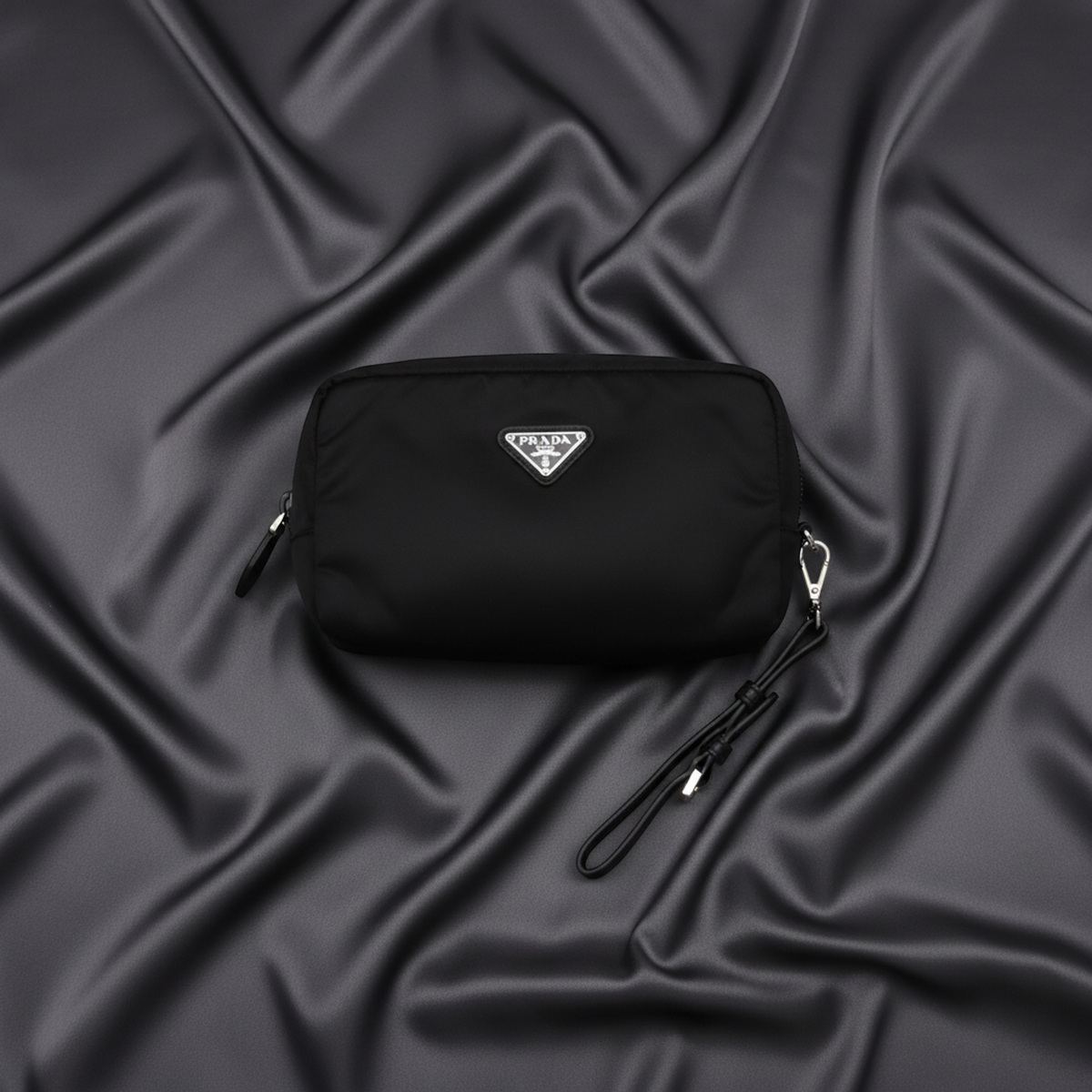 Prada Vela · Leather Pouch