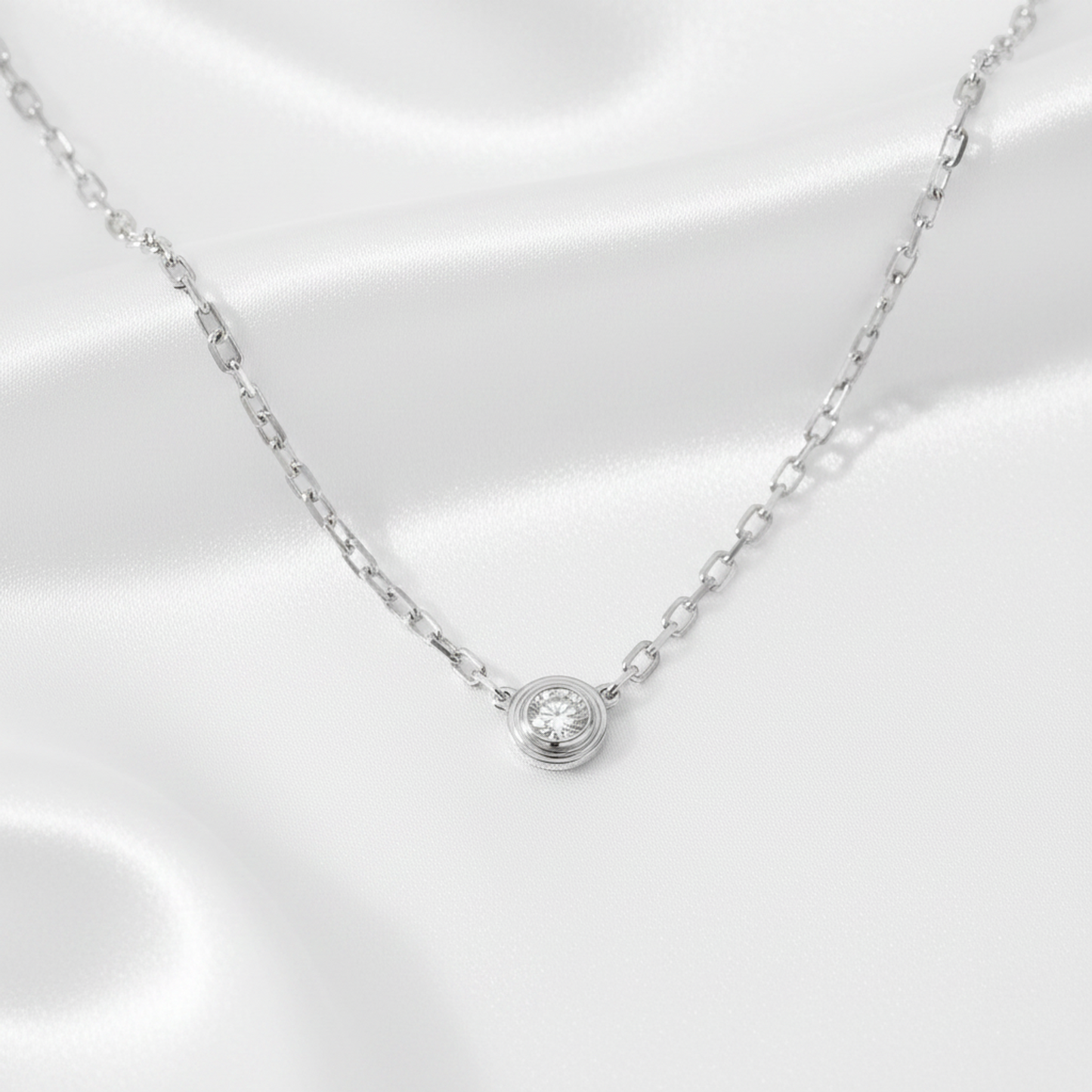 Cartier Damour · 18K White Gold · Diamond