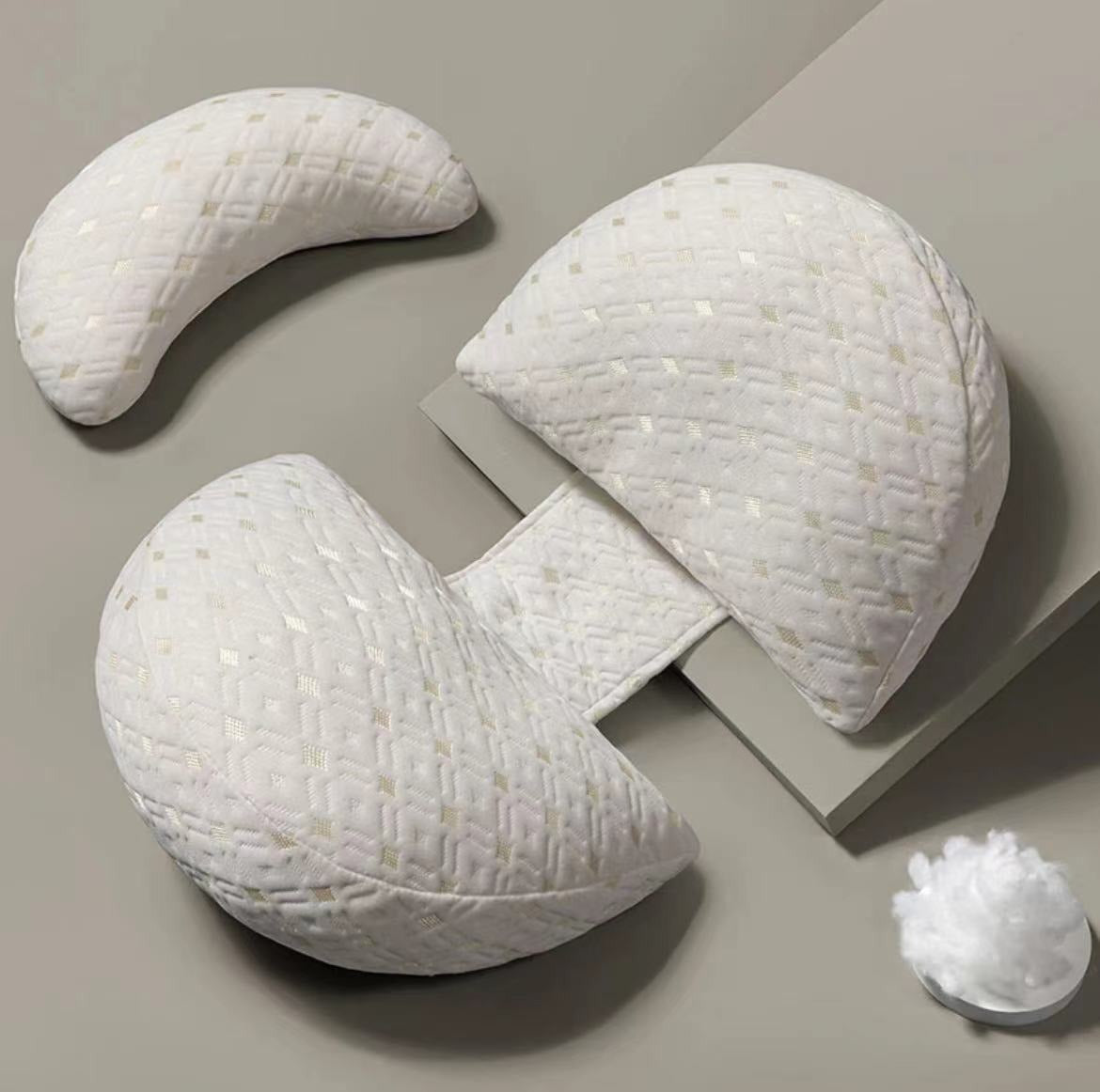 U-Shaped Pregnancy Pillow | Waist & Side Sleeping Support