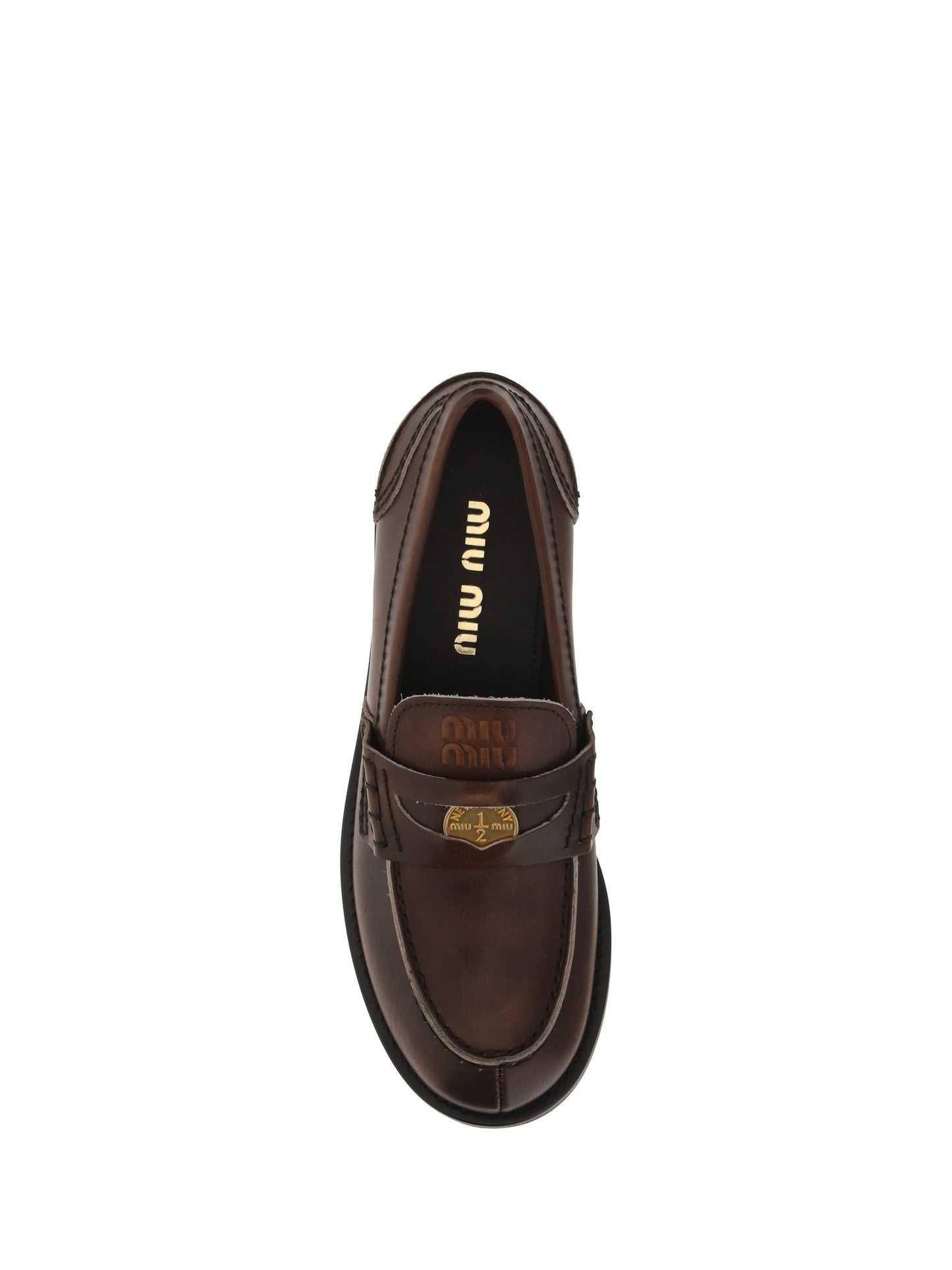 Leather Loafers in Black