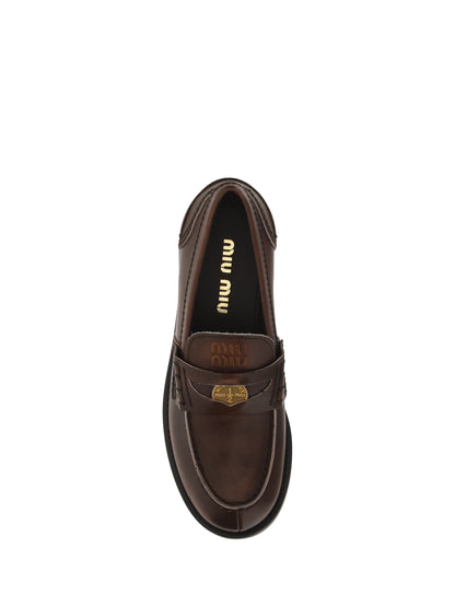 Leather Loafers in Black