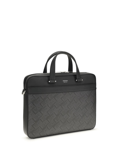 Work Bag Monogram Black/Grey