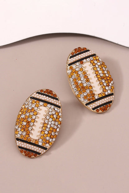 Football Game Day Stud Earrings