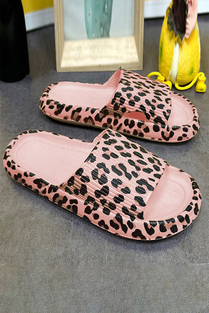 Threaded Pear Thick Sole Slip On Slippers