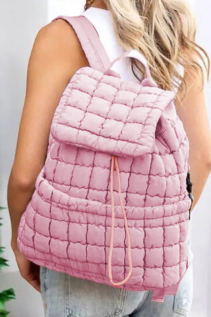 Threaded Pear Natalie Quilted Puffer Backpack