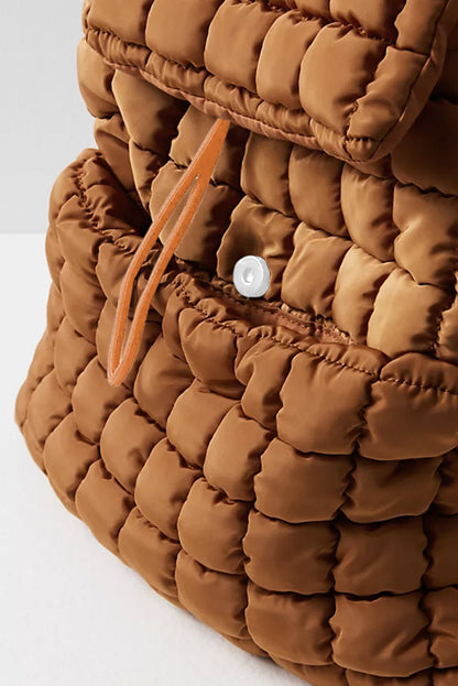 Threaded Pear Natalie Quilted Puffer Backpack