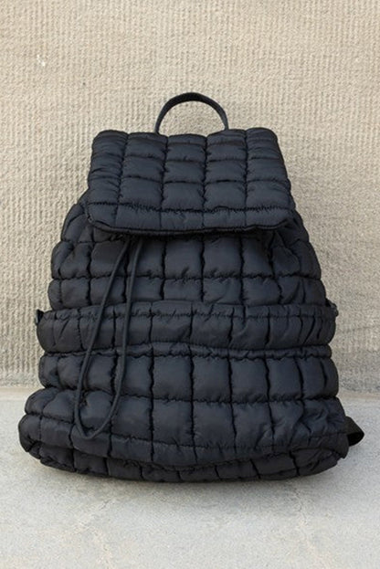 Threaded Pear Natalie Quilted Puffer Backpack