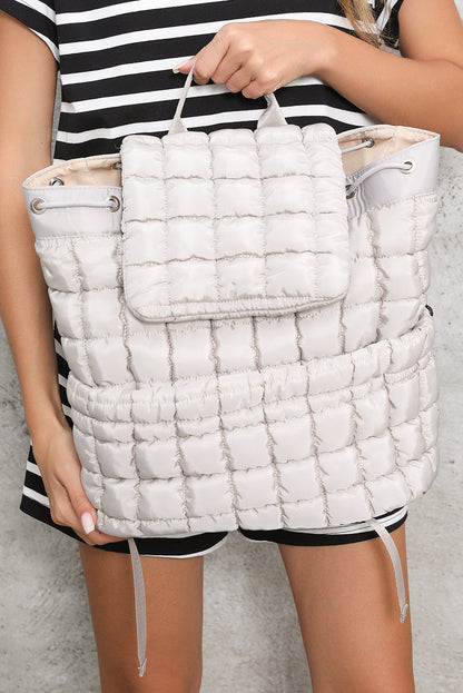 Threaded Pear Natalie Quilted Puffer Backpack