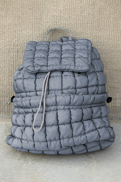 Natalie Quilted Puffer Backpacks by Threaded Pear