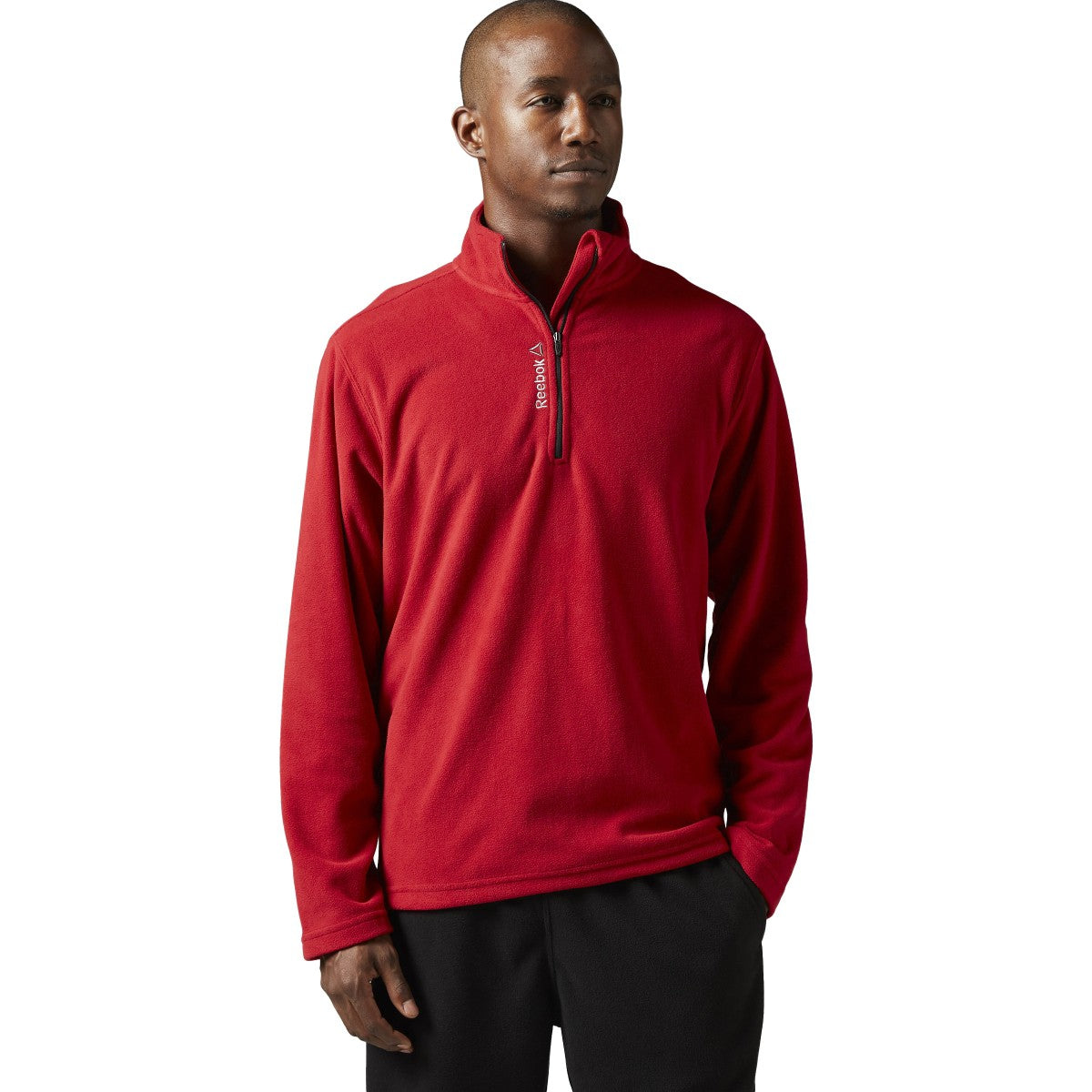 Reebok Men's Light Microfleece 1/4 Zip