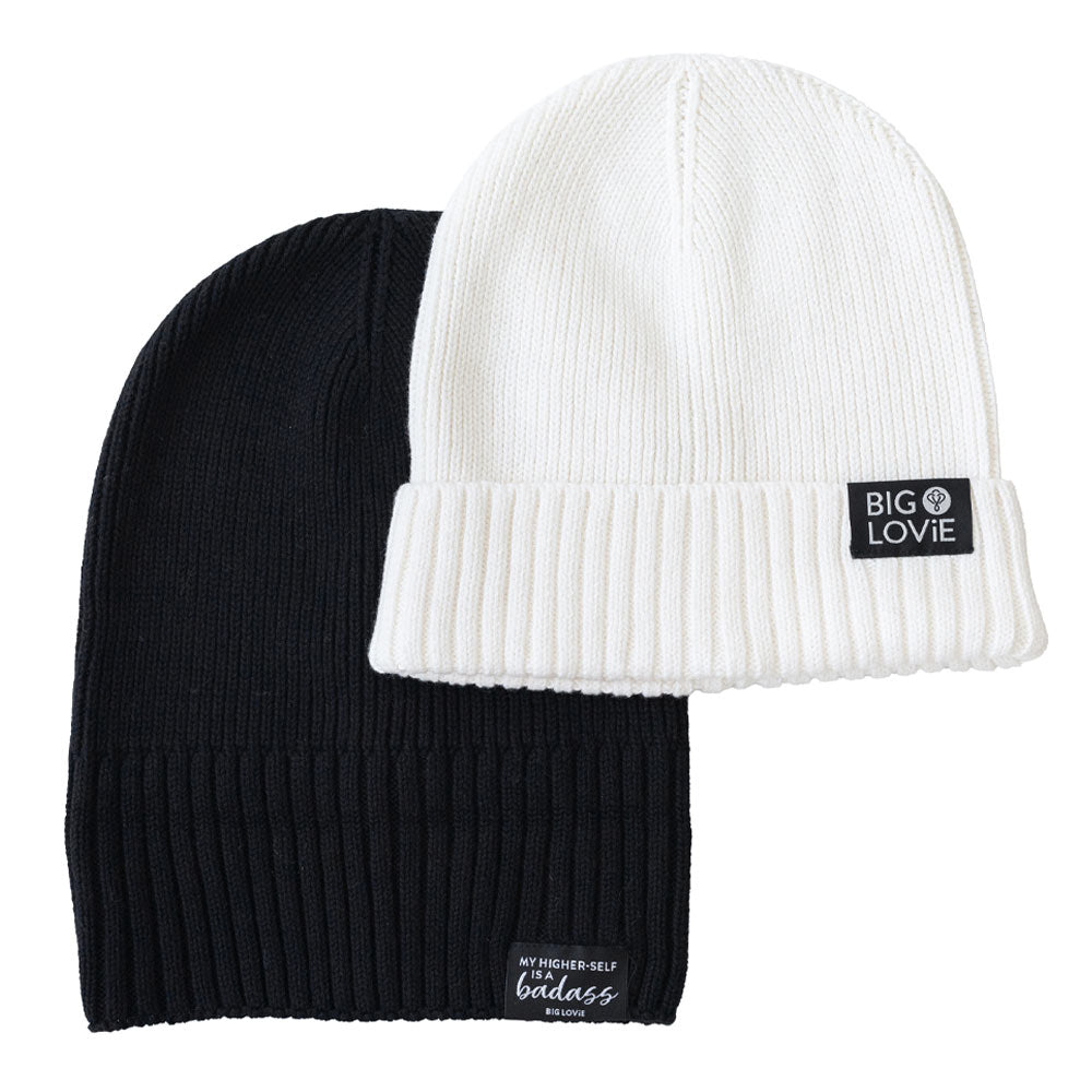 Badass Cotton Cashmere Beanie | Ivory
