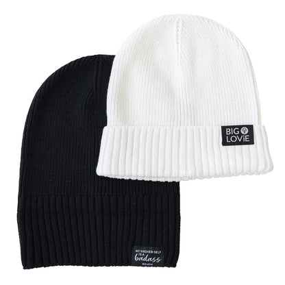 Badass Cotton Cashmere Beanie | Ivory