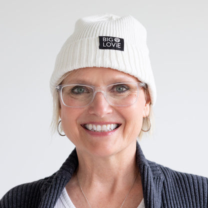 Badass Cotton Cashmere Beanie | Ivory