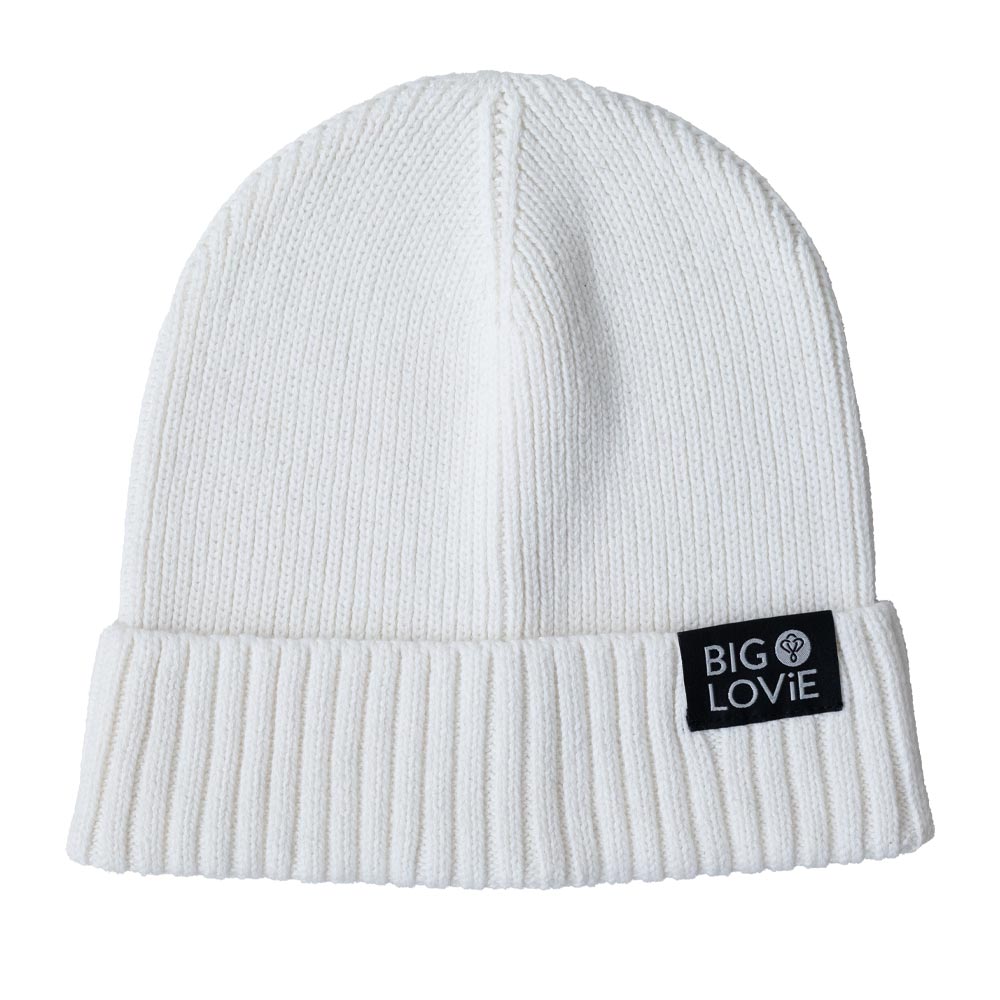 Badass Cotton Cashmere Beanie | Ivory