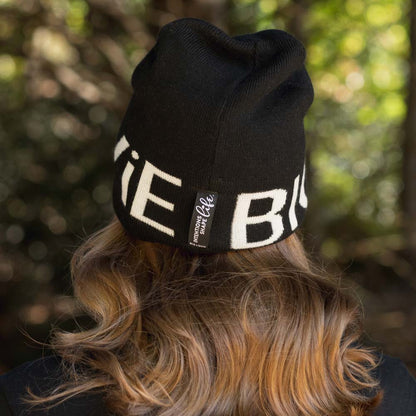 Big Lovie Jacquard Intentions Beanie | Black