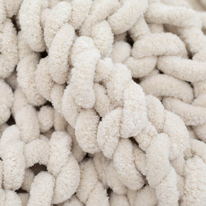 Infinite Chunky Knit Blanket | Minky | Cuddle - Sand