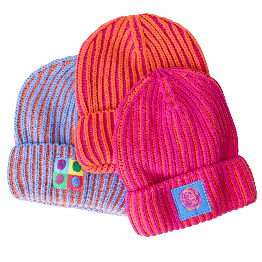 Jm X Bl Cosmic Color Contrast Hat | Fuchsia