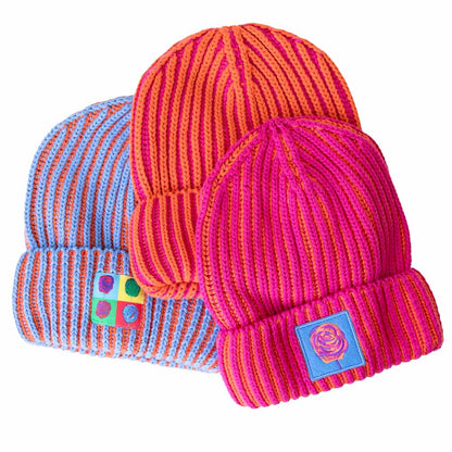 Jm X Bl Cosmic Color Contrast Hat | Sea Blue