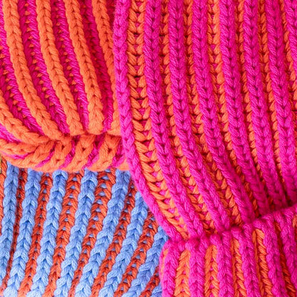 Jm X Bl Cosmic Color Contrast Hat | Fuchsia