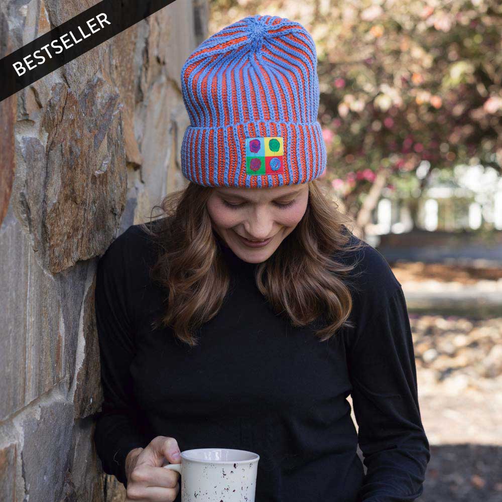 Jm X Bl Cosmic Color Contrast Hat | Sea Blue