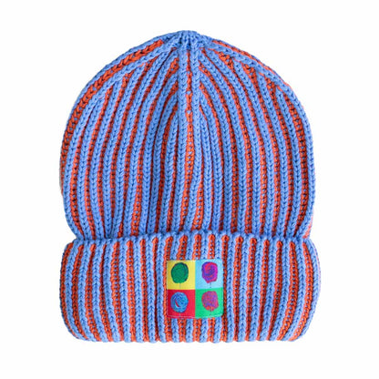 Jm X Bl Cosmic Color Contrast Hat | Sea Blue