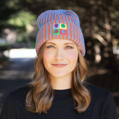 Jm X Bl Cosmic Color Contrast Hat | Sea Blue