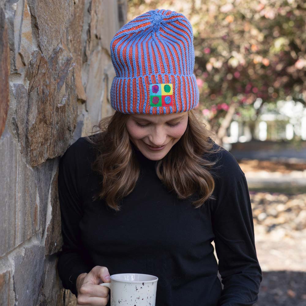 Jm X Bl Cosmic Color Contrast Hat | Sea Blue