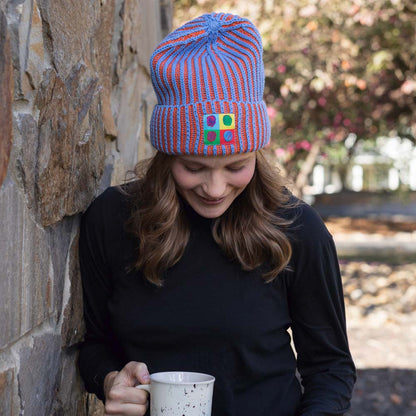 Jm X Bl Cosmic Color Contrast Hat | Sea Blue