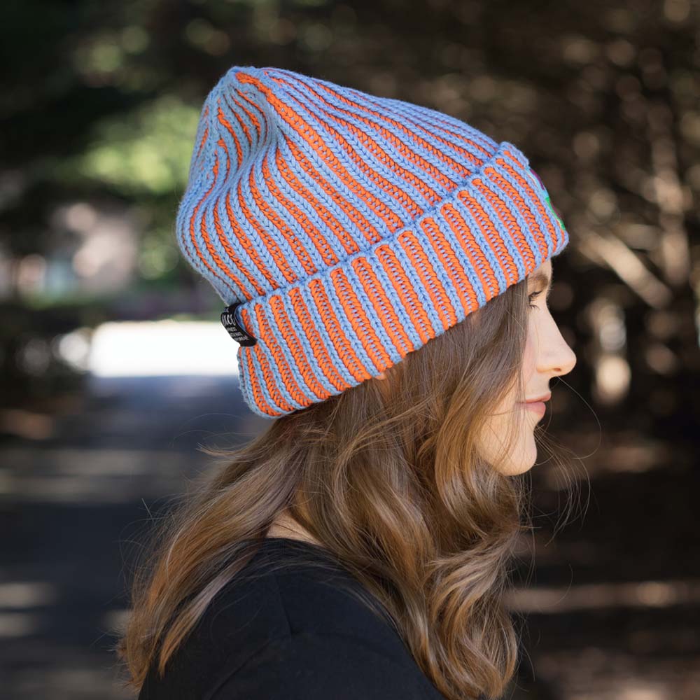 Jm X Bl Cosmic Color Contrast Hat | Sea Blue