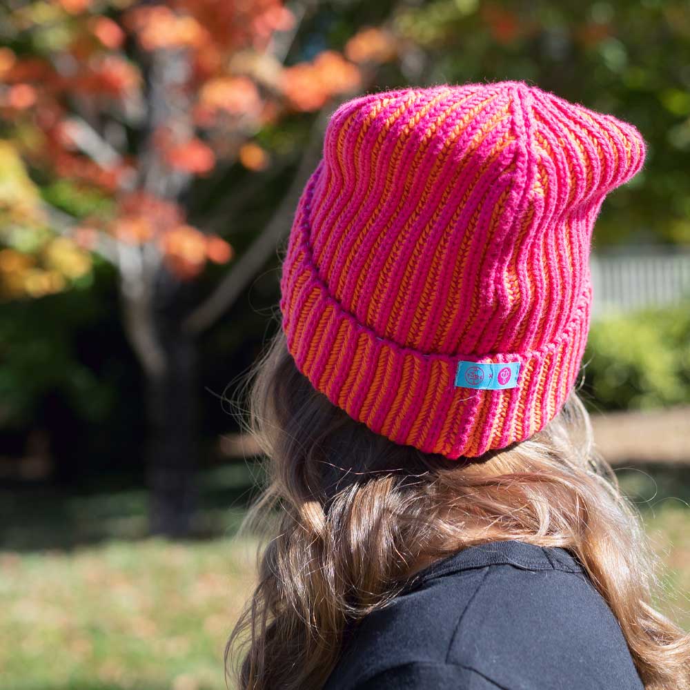Jm X Bl Cosmic Color Contrast Hat | Fuchsia