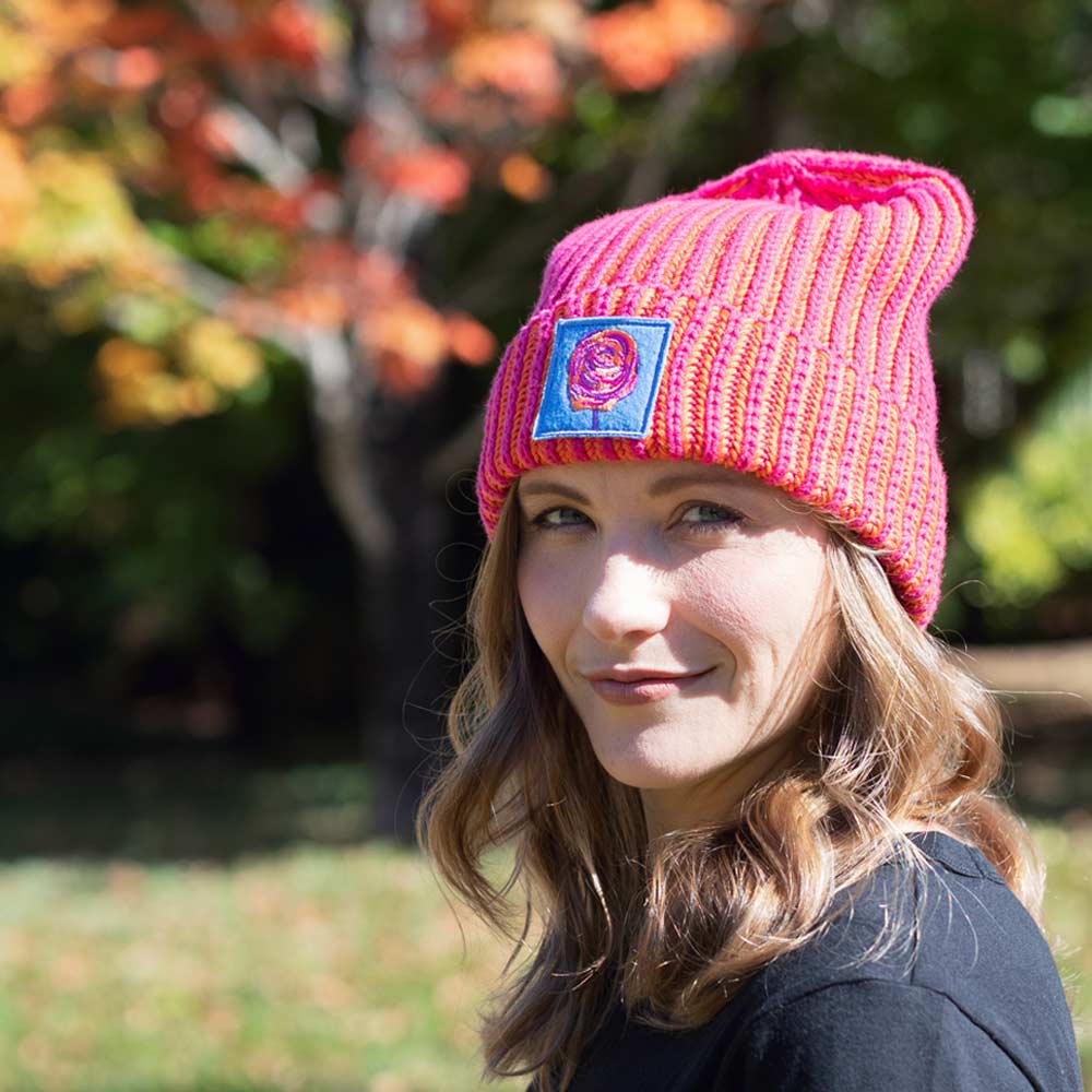 Jm X Bl Cosmic Color Contrast Hat | Fuchsia