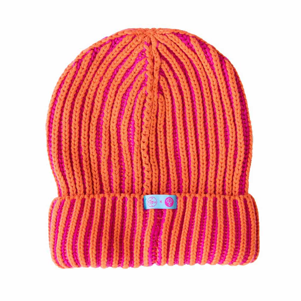 Jm X Bl Cosmic Color Contrast Hat | Tangerine
