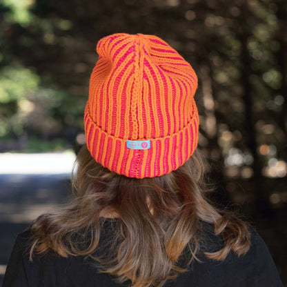 Jm X Bl Cosmic Color Contrast Hat | Tangerine