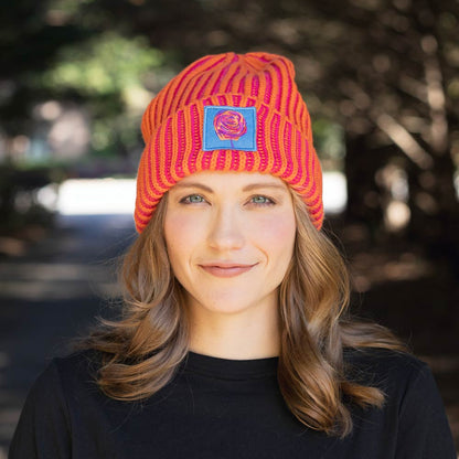 Jm X Bl Cosmic Color Contrast Hat | Tangerine