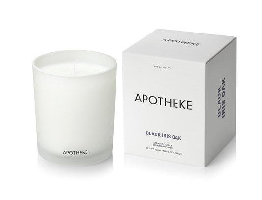 APOTHEKE Black Iris Oak Classic Candle