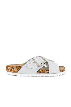 Washed Metallic White-